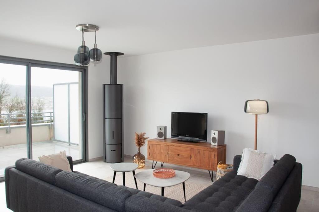 Duplex 6 Personnes, Vue Panoramique Sur Lac Malbuisson Dış mekan fotoğraf