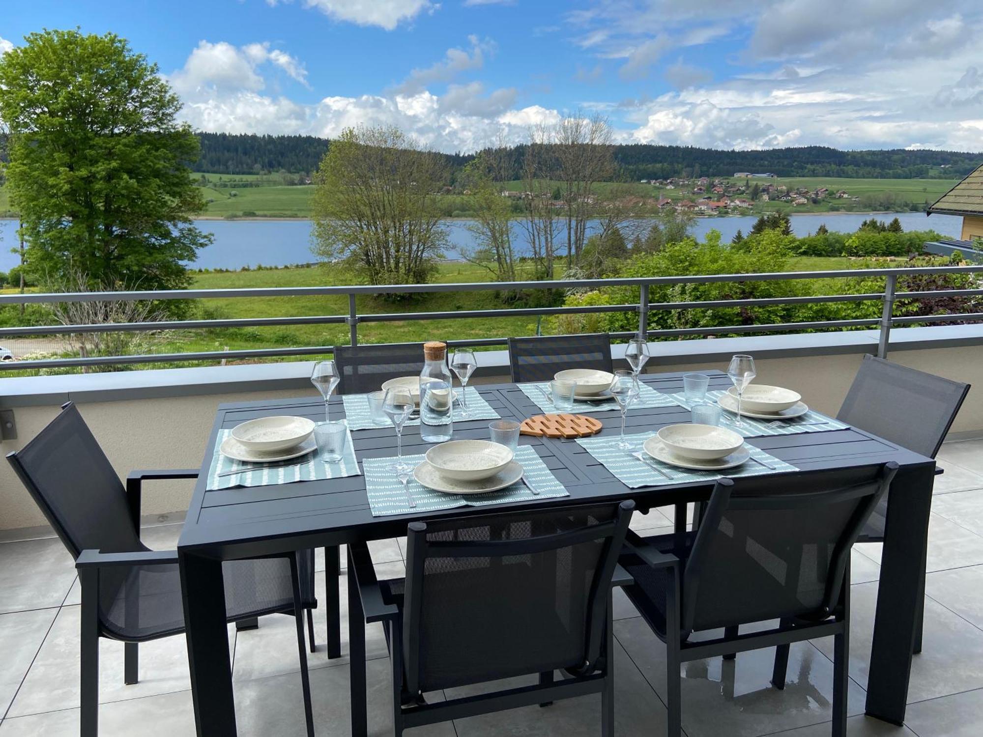 Duplex 6 Personnes, Vue Panoramique Sur Lac Malbuisson Dış mekan fotoğraf